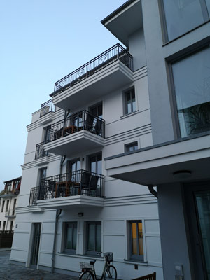 Balkone Villa Lea Ahlbeck