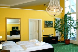 Hotel Hubertus grosses Schlafzimmer