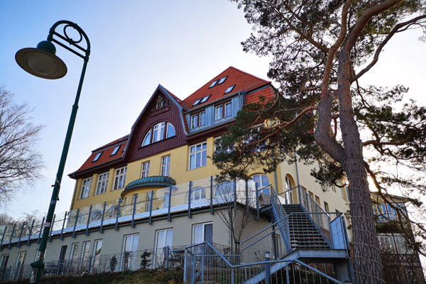 Hotel Strandvillen Heringsdorf Front