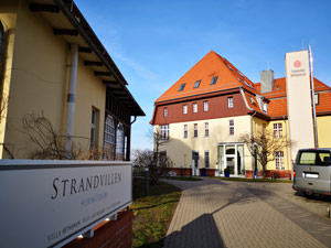 Zufahrt Strandvillen Heringsdorf