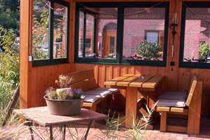 Biergarten Hotel Bike Suites Usedom