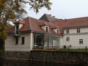 Wintergarten Wellnessbereich Wasserschloss Mellenthin