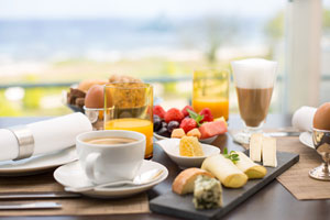 Frühstück  Strandhotel Ostseeblick Usedom